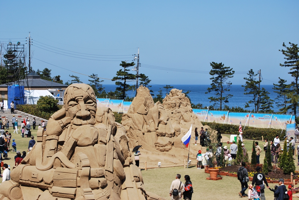 世界砂像フェスティバル　鳥取因幡の祭典２００９